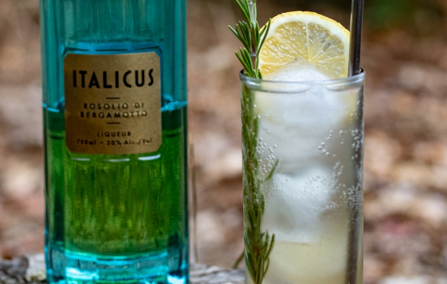 a bottle of italicus liqueur