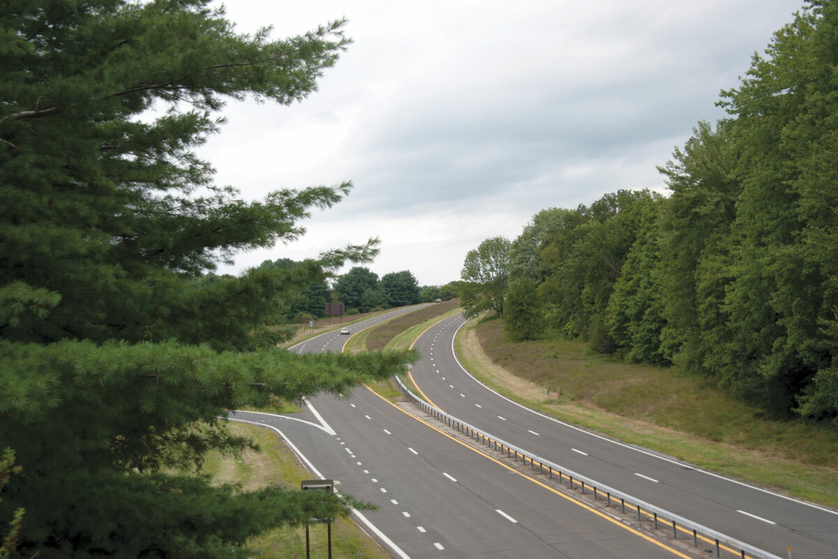 aerial view of the taconic parkway